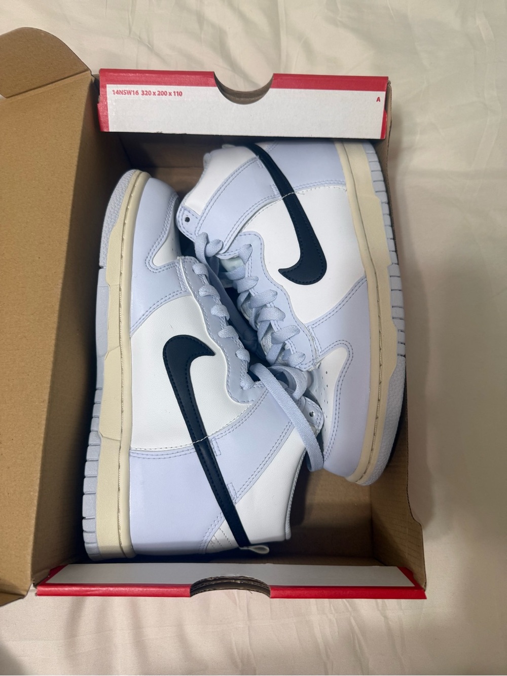 Boys Nike Dunk High Summit White/Football Gray sneakers #dunks #basketball